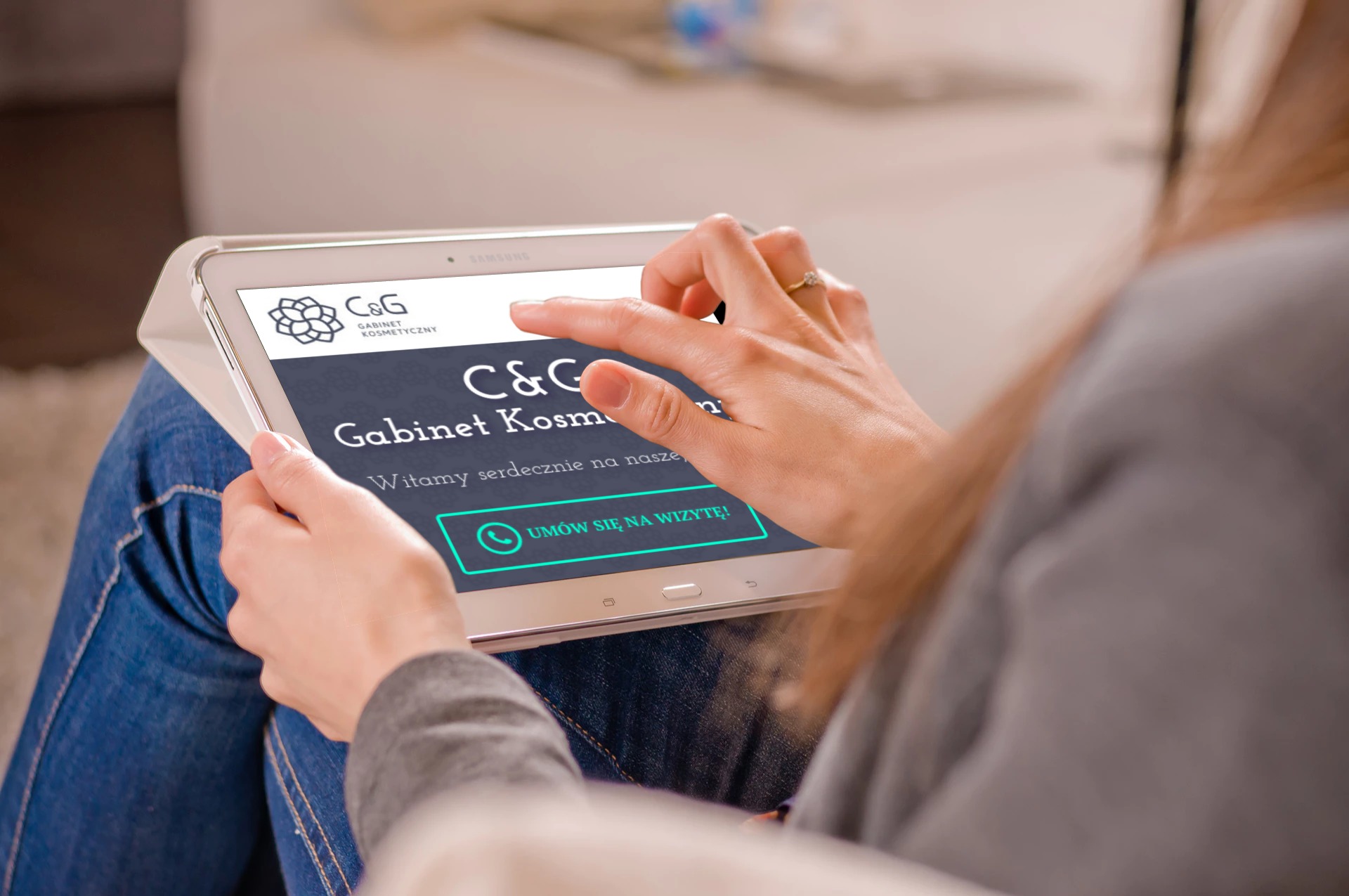 Strona główna salonu urody w Limanowej